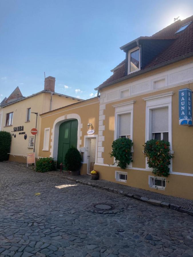 Pension & Sauna Am Lorenz Calbe エクステリア 写真